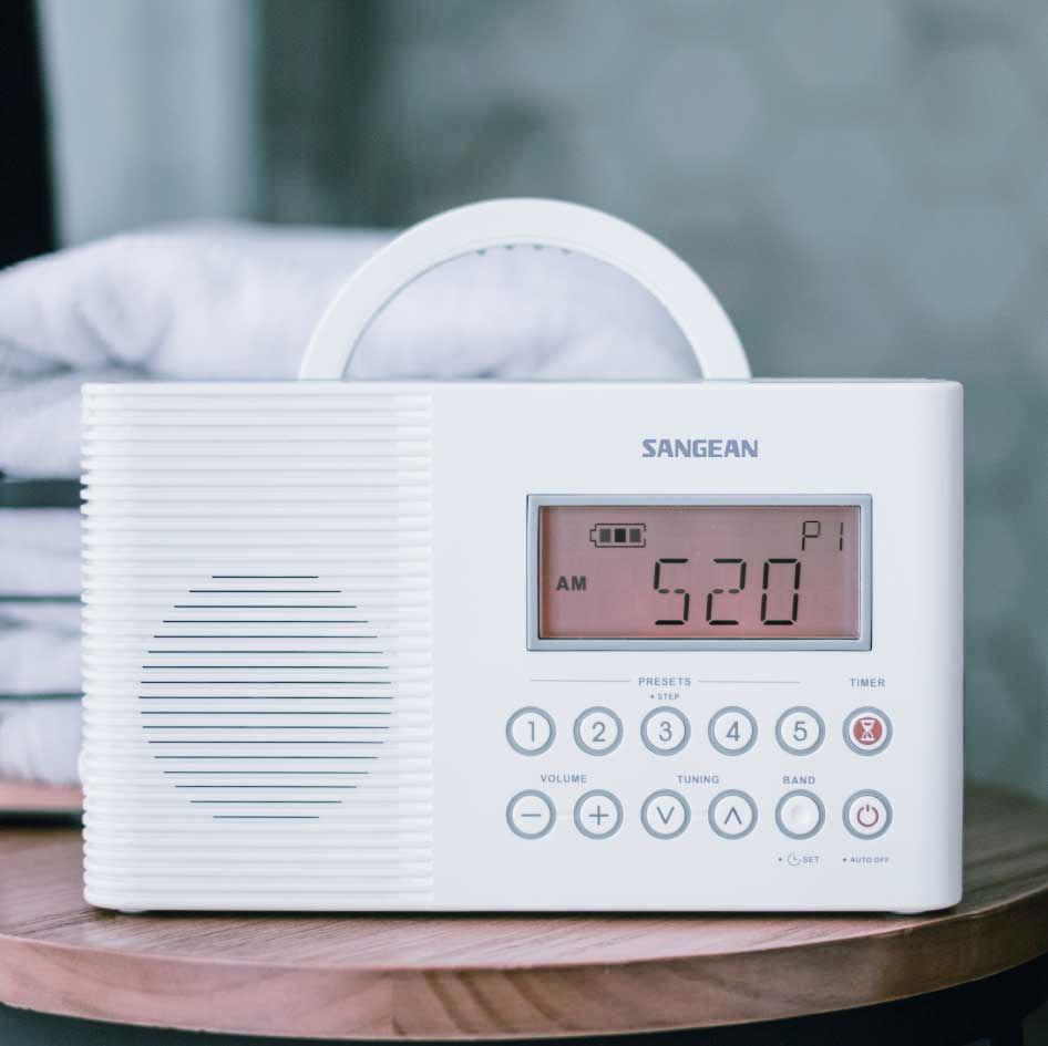 SANGEAN H201, white